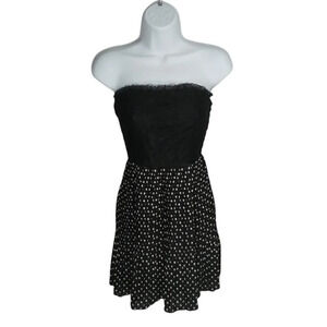 Qed London Semi Formal Dress, Black/White,  XS